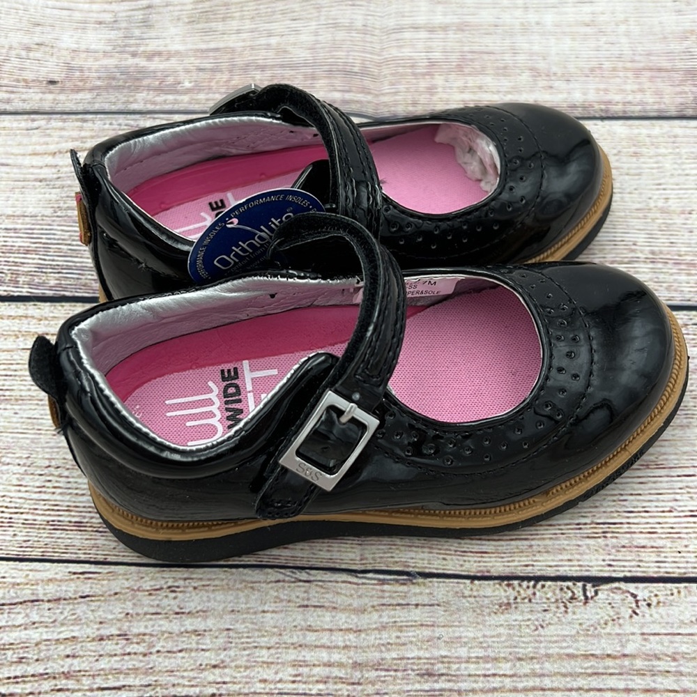Step & Stride Ortholite Maryjanes Sz 7M - Picture 3 of 7